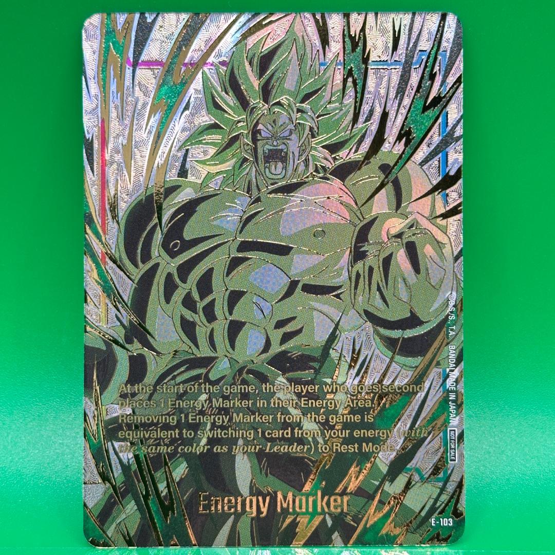 ラゴンボール 海外 エナジーマーカー ブロリー チャンピオンシップ 英語