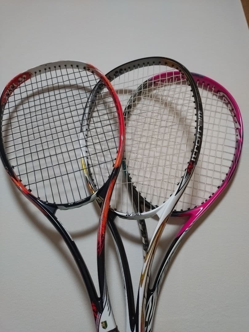 ジオブレイク70V 　ネクシーガ50V　 T-100　ラケット3本まとめ売り