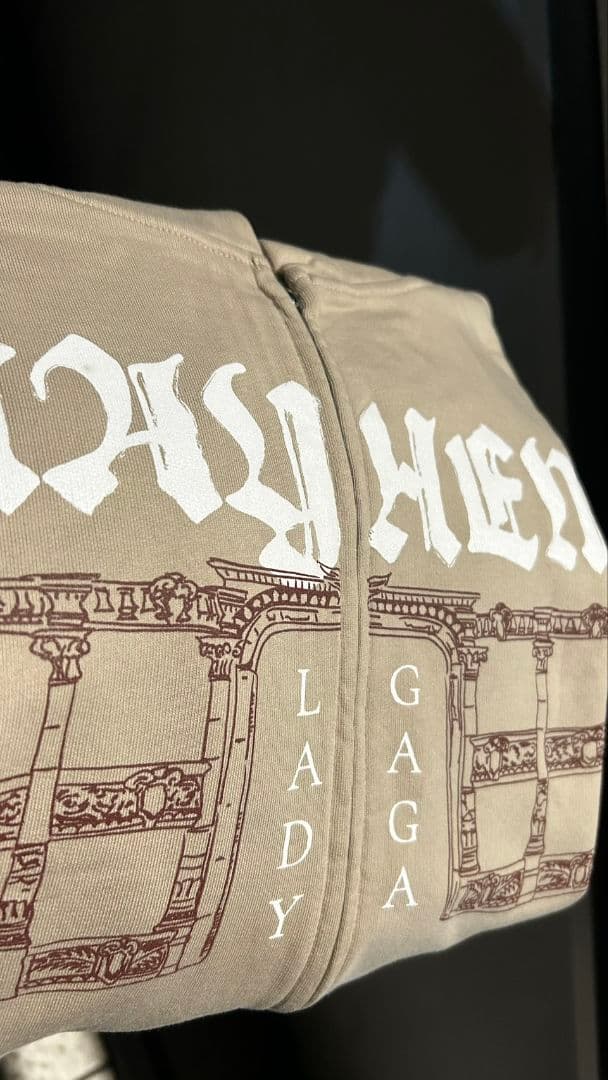 レディーガガ メイヘム パーカー　L 　　　　Lady Gaga Mayhem