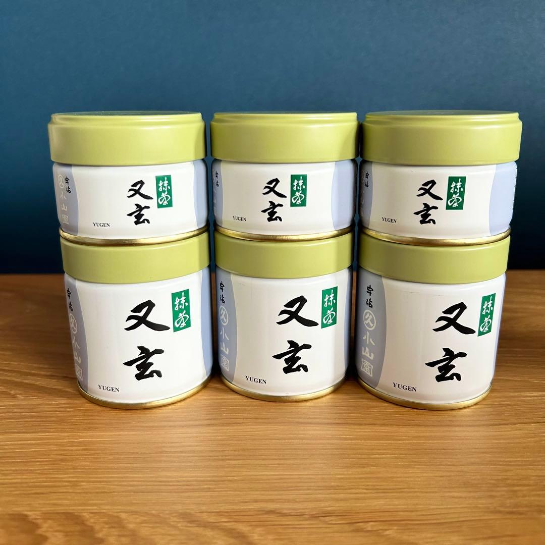 宇治抹茶丸久小山園 又玄40g×3 20g×3 【6缶セット】