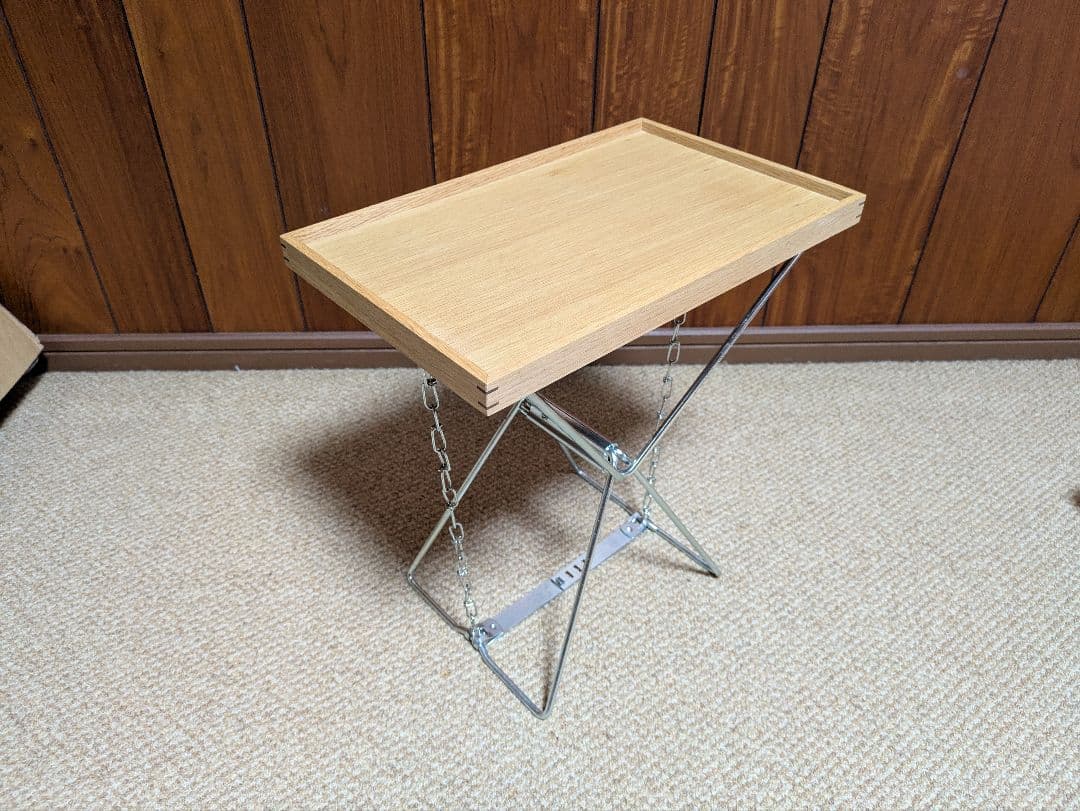 wanderout ユニバーサルスツール&ウッドトレー セット