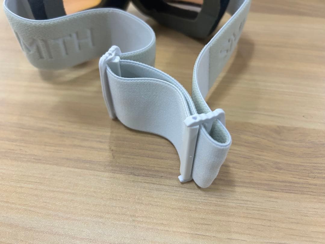 スキー・スノーボードアクセサリー SMITH BLAZER WHITE Blue Sensor Mirror