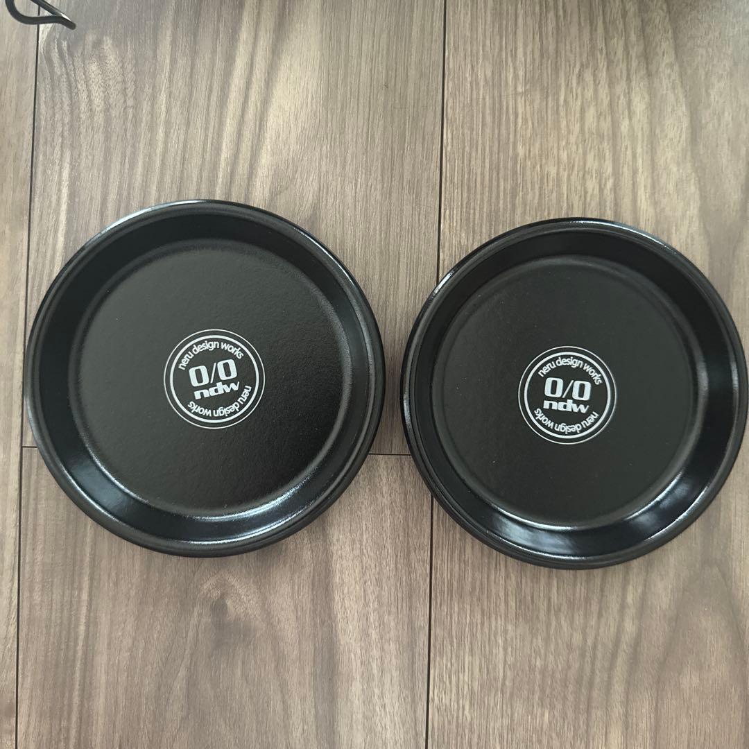 INOUT アウトドア シェラカップ 4個セット ブラック ケース kozara