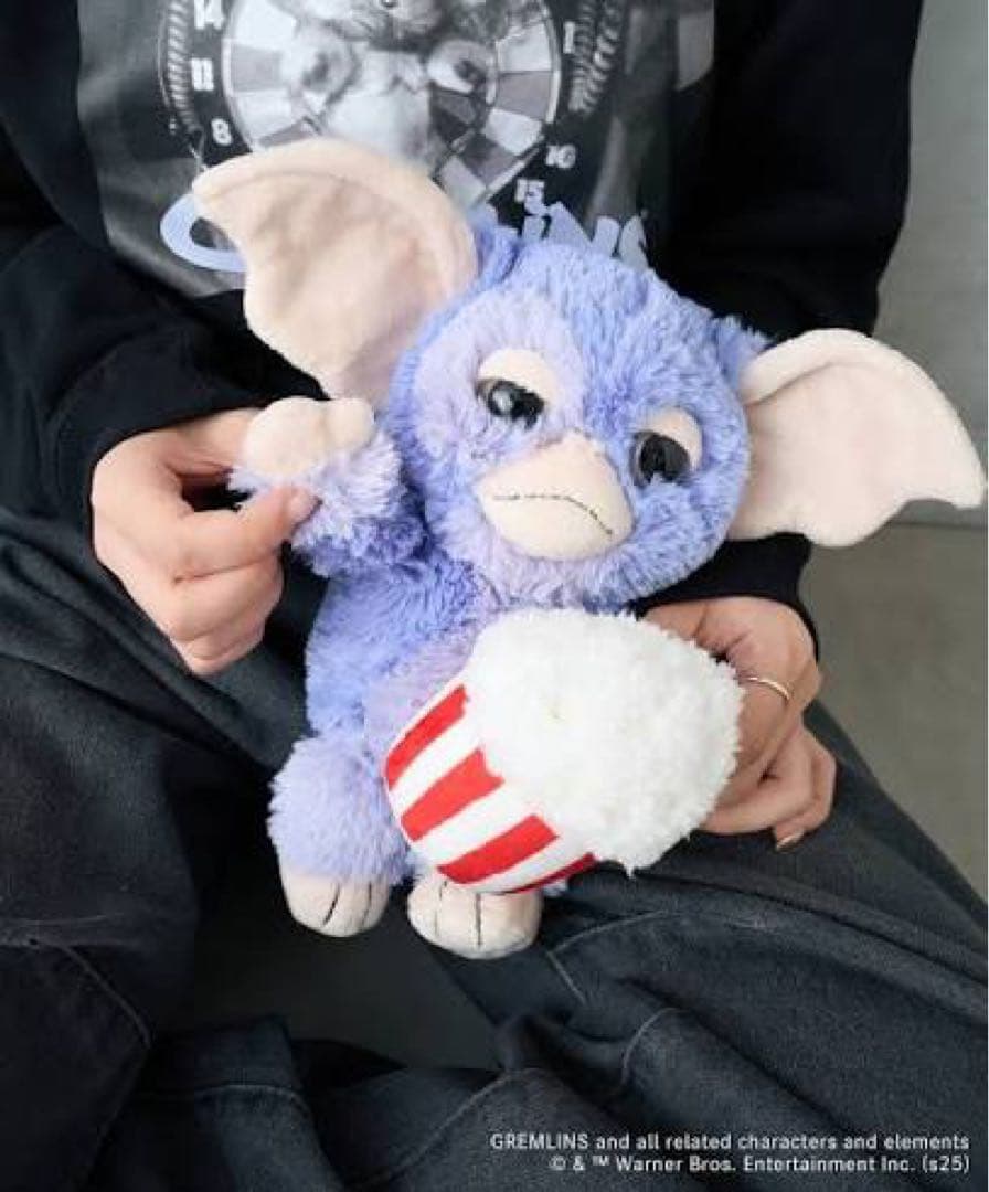 ギズモ　バースデイ　ライラックグレー ワントーン Heart 25cm