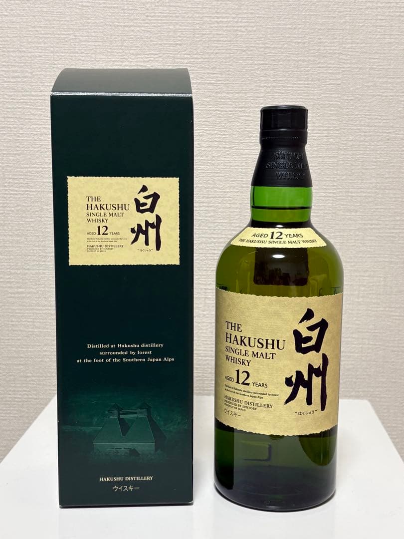 サントリー　ウイスキー　白州　12年