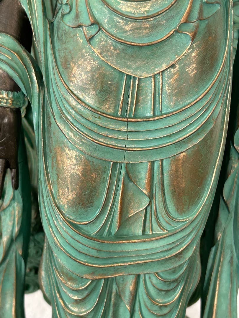 葉森祥作『十一面観音』像