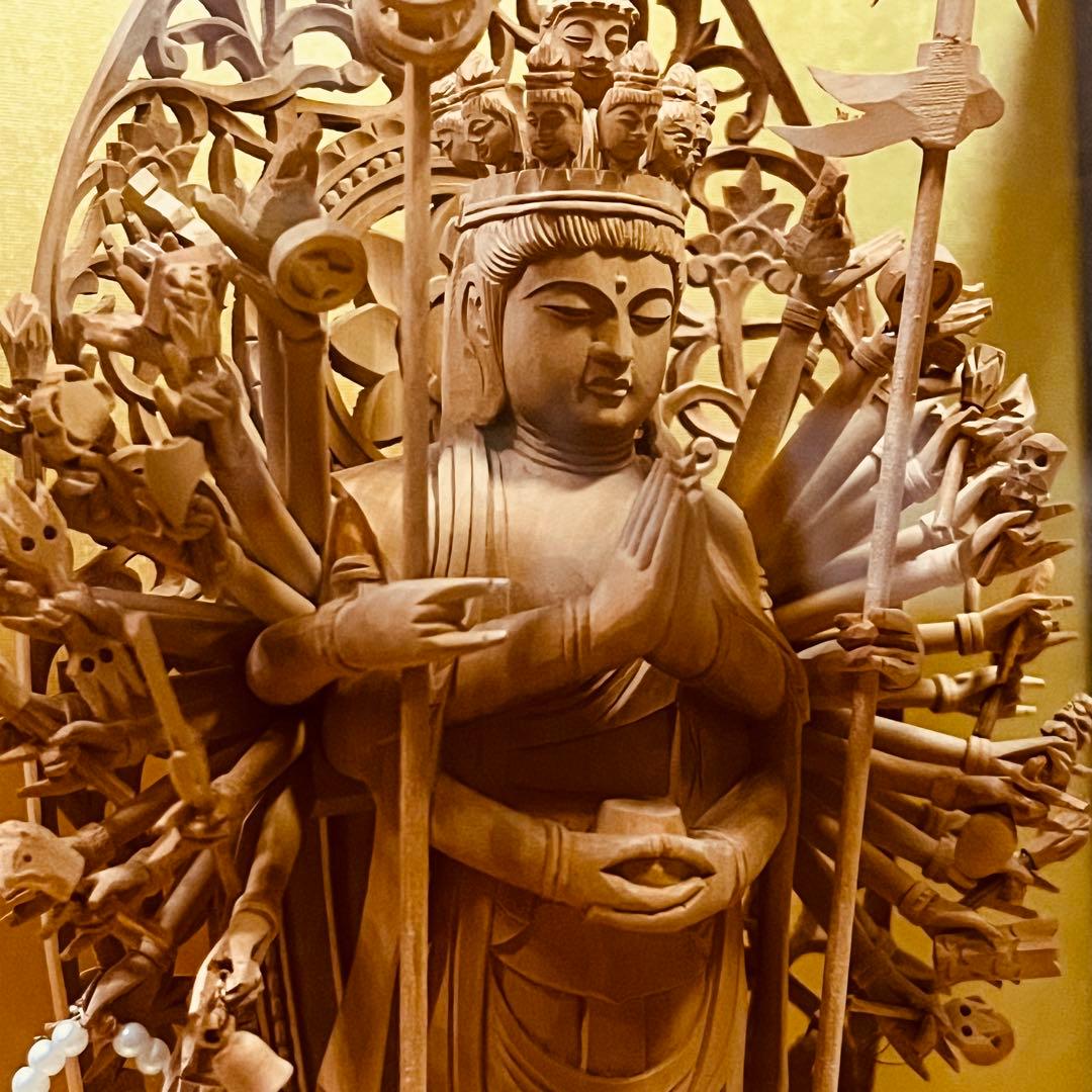 仏像 千手観音菩薩 立像