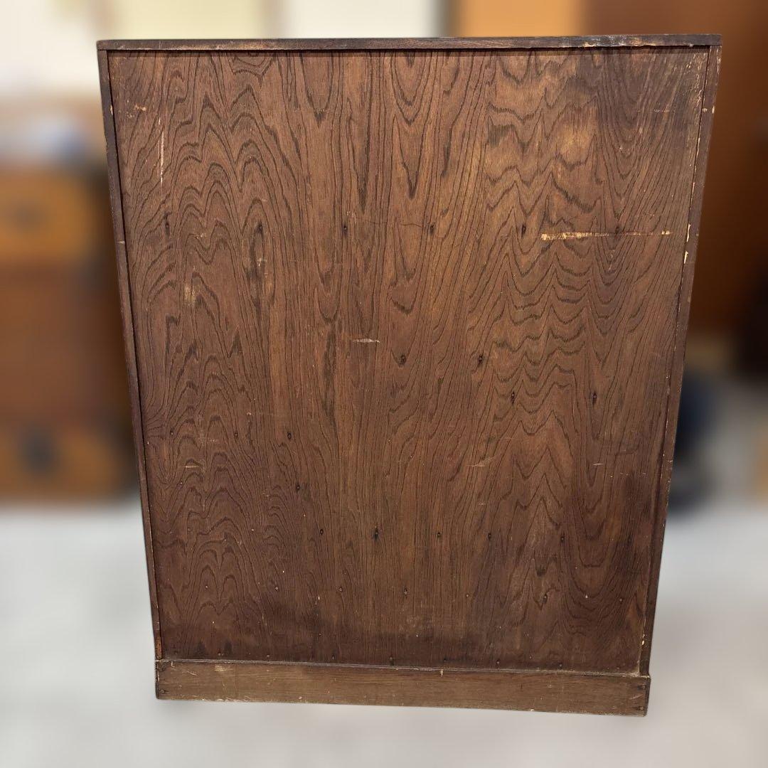 昭和レトロ 茶箪笥 和洋折衷 収納箪笥