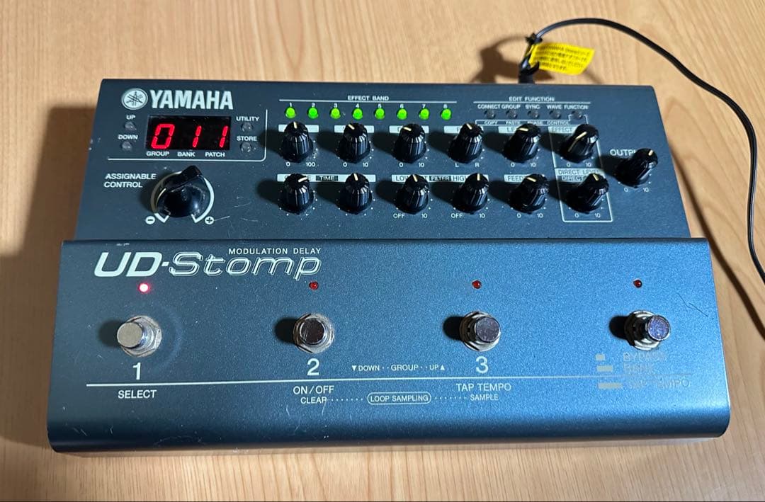 【貴重・名機】Yamaha UD-Stomp モジュレーション8in1ディレイ