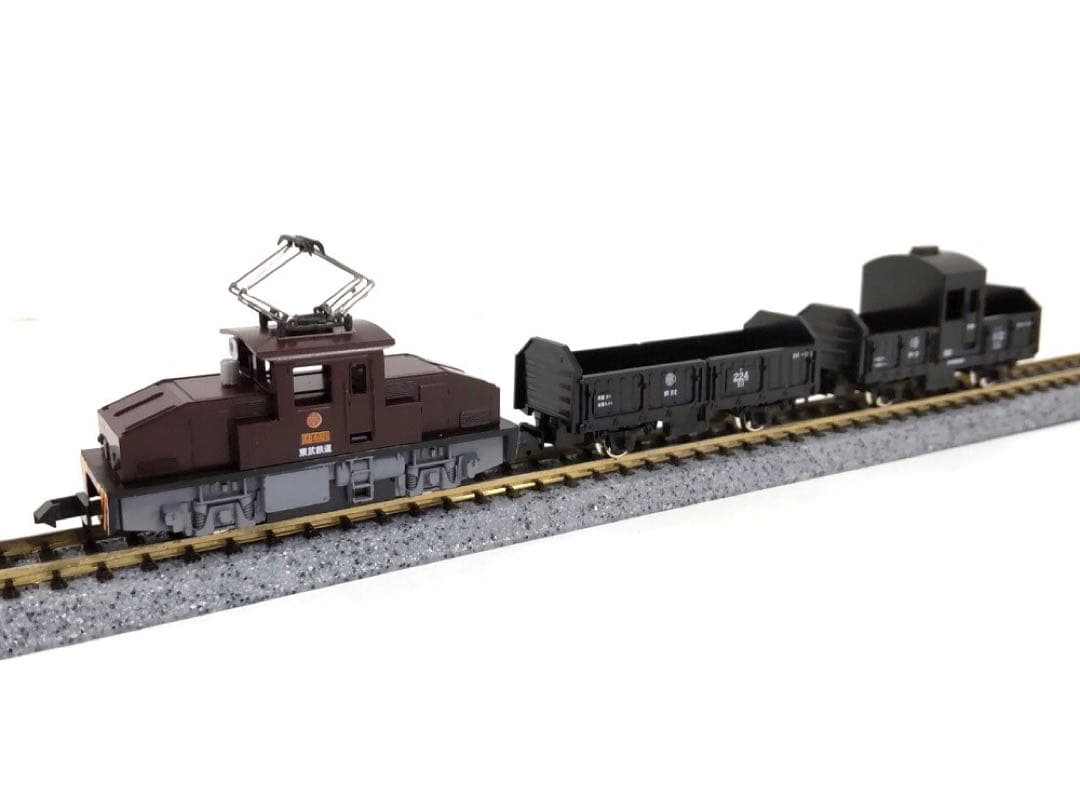 ★限定・完売品★ Nゲージ　東武鉄道ED4021 とED4022　貨物列車 2個