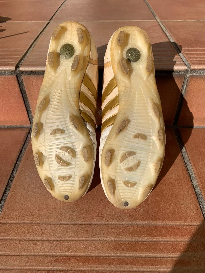 日本製 adidas COPA MUNDIAL 白×金 27cm
