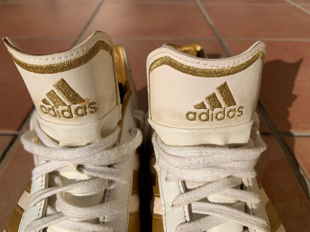 日本製 adidas COPA MUNDIAL 白×金 27cm
