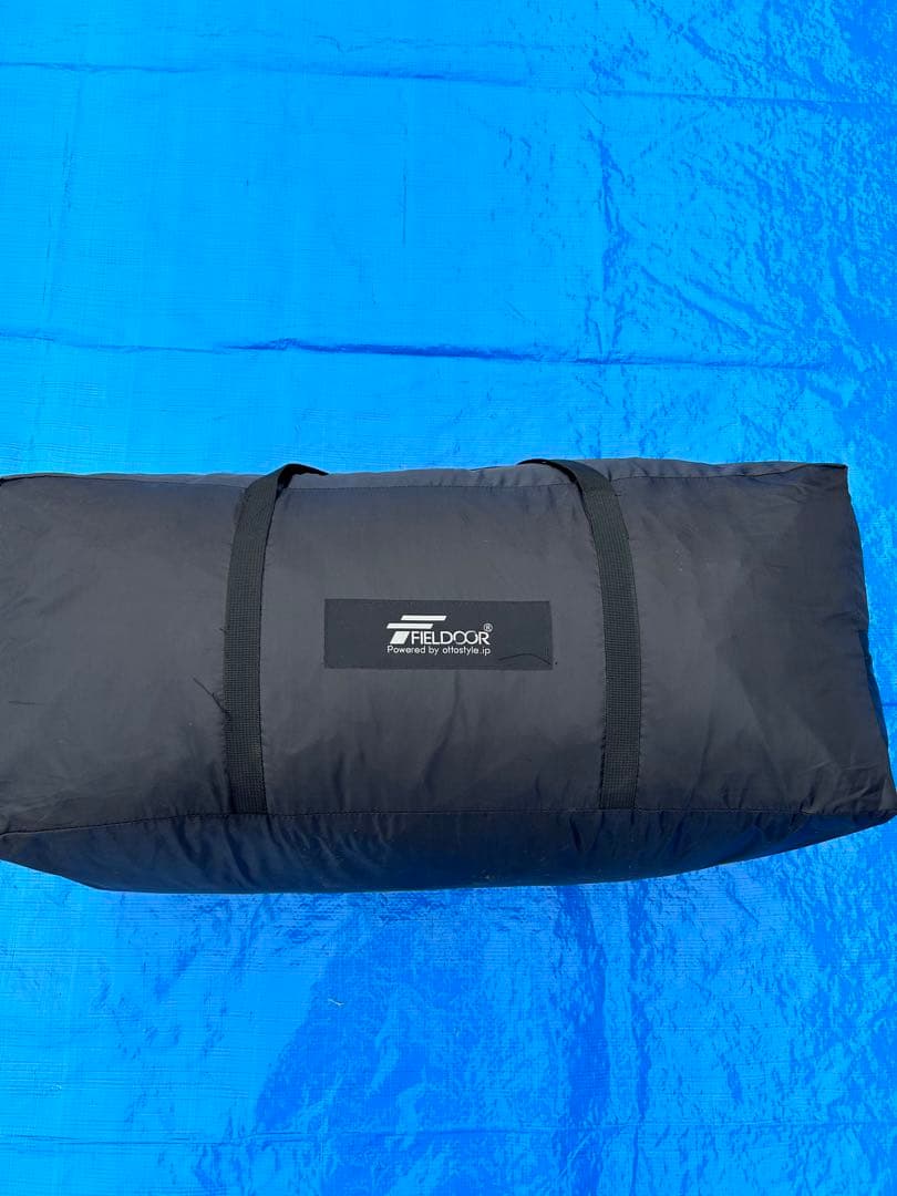 【美品】フィールドア トンネルテント620 ダークブラウン