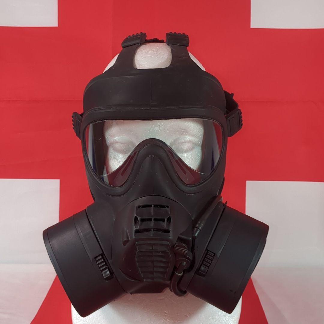 イギリス軍GSRレスピレーター（バッグ＆プラスチックホルダーフレーム付き）