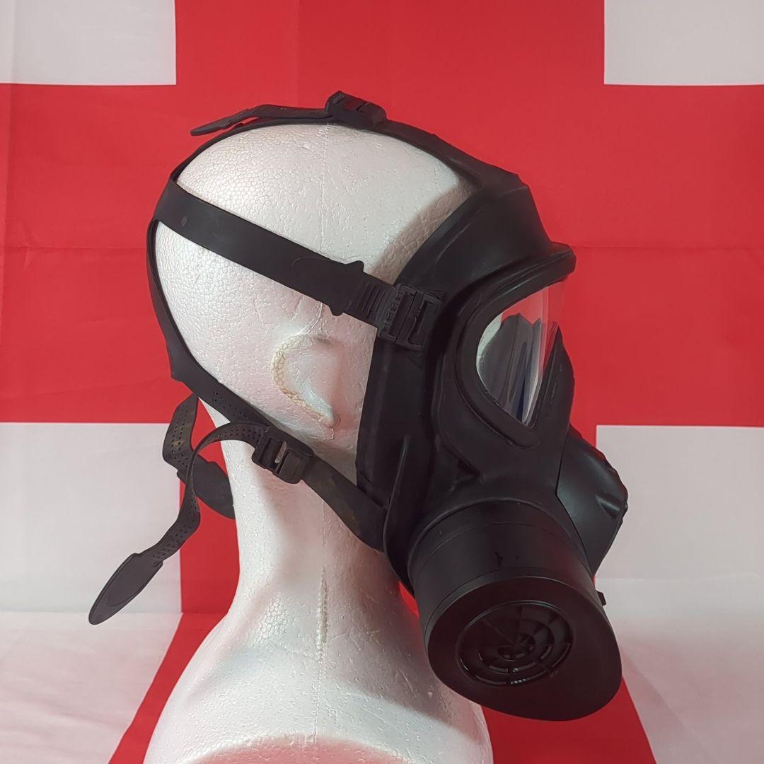 イギリス軍GSRレスピレーター（バッグ＆プラスチックホルダーフレーム付き）