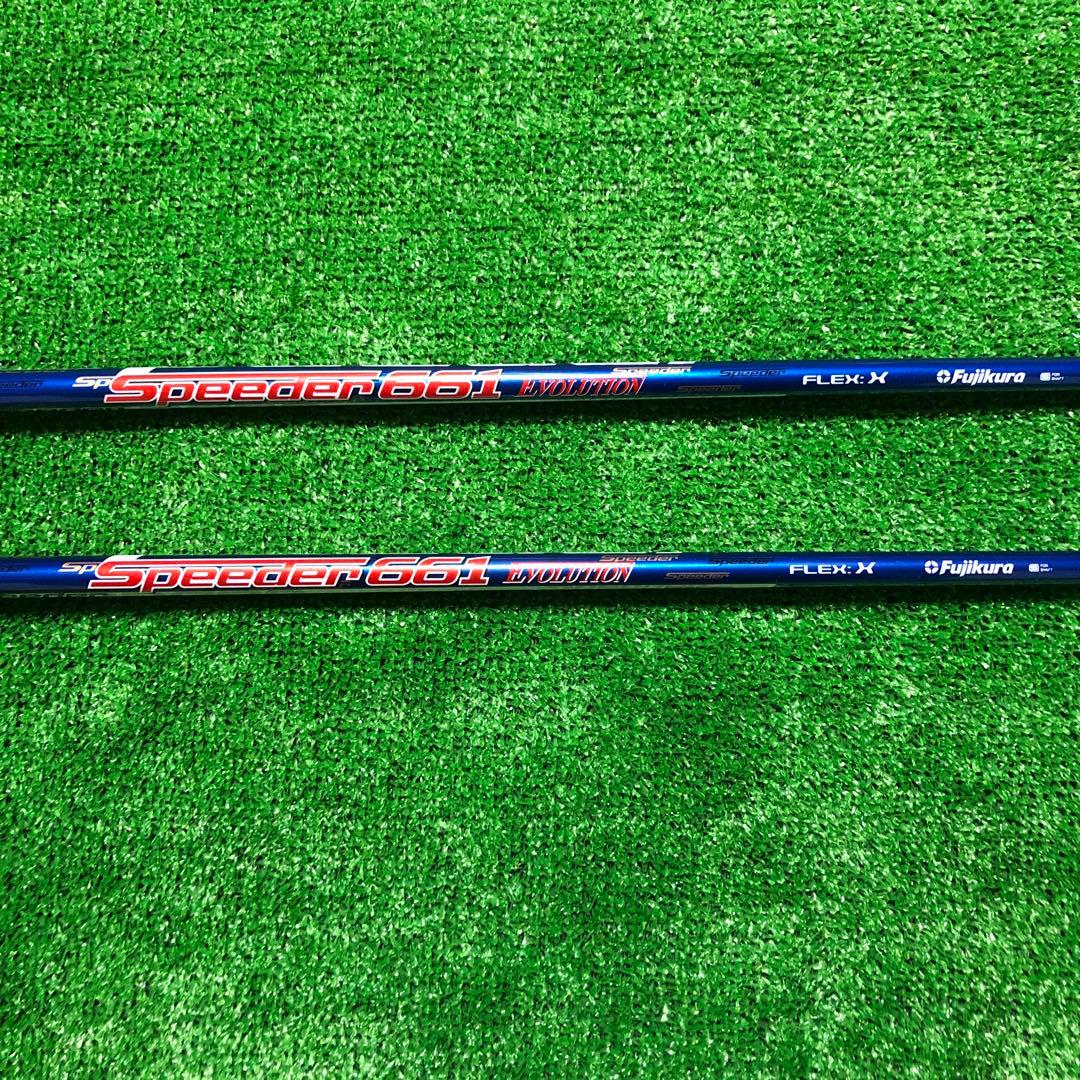 【最終価格】2本セット　3w用、5w用　スピーダーエボ661 Xピンスリーブ付