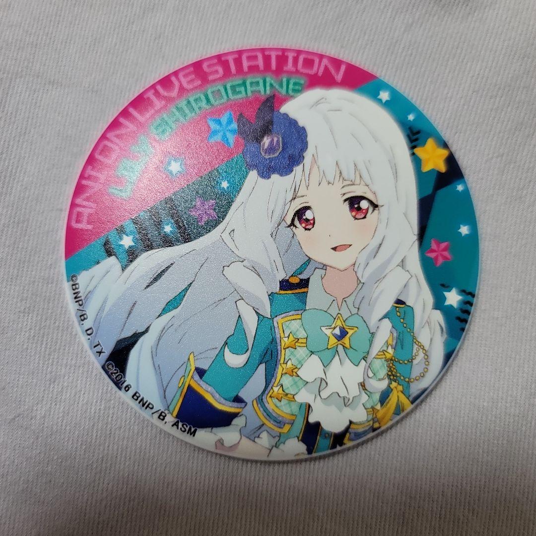 アイカツ！アニON マグネット付きバッジ 2 白銀リリィ