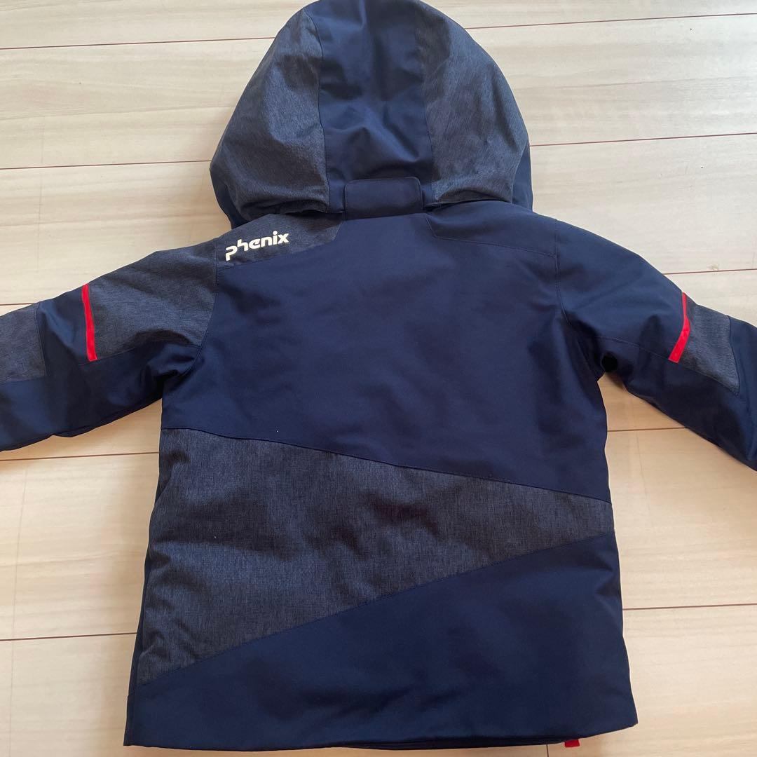 美品　Phenix スキーウェア 子ども用 ネイビーとレッド　100㎝