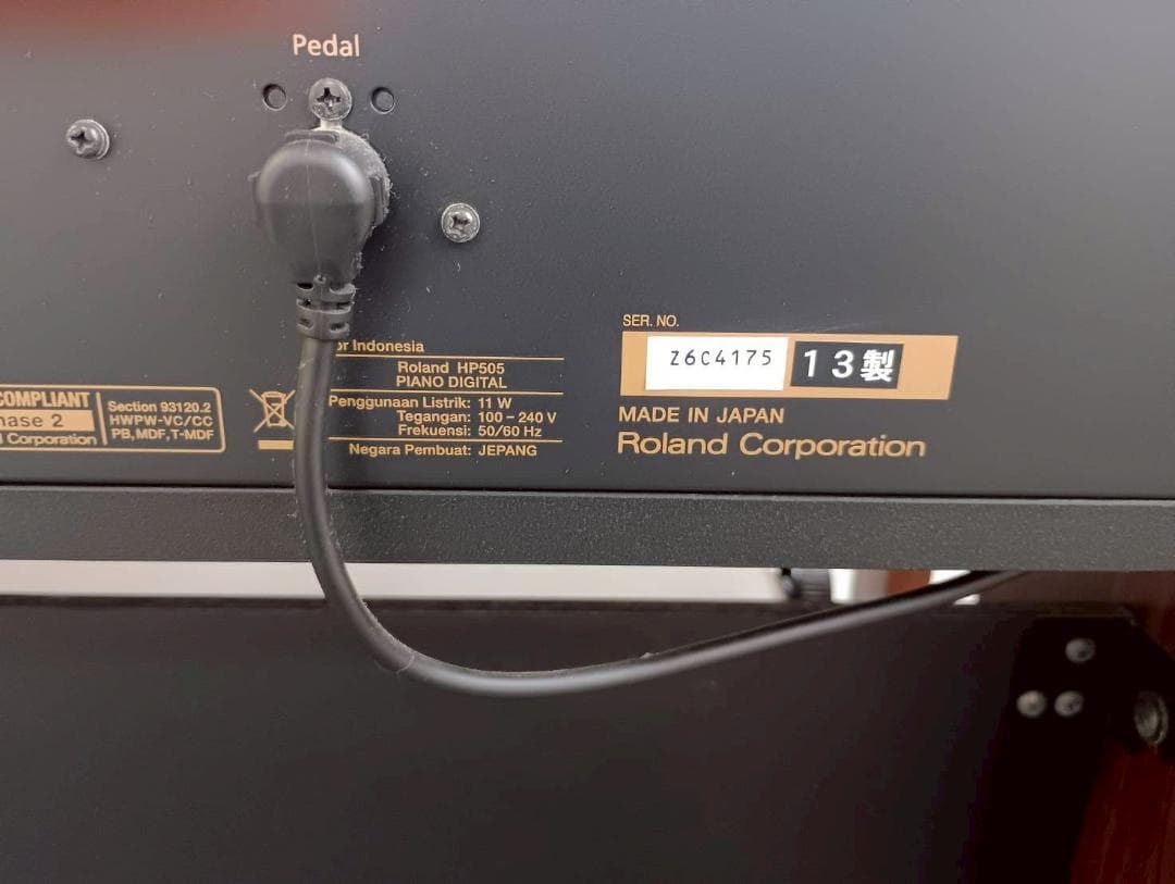 Roland HP505GP 電子ピアノ 2013年製 88鍵 椅子付