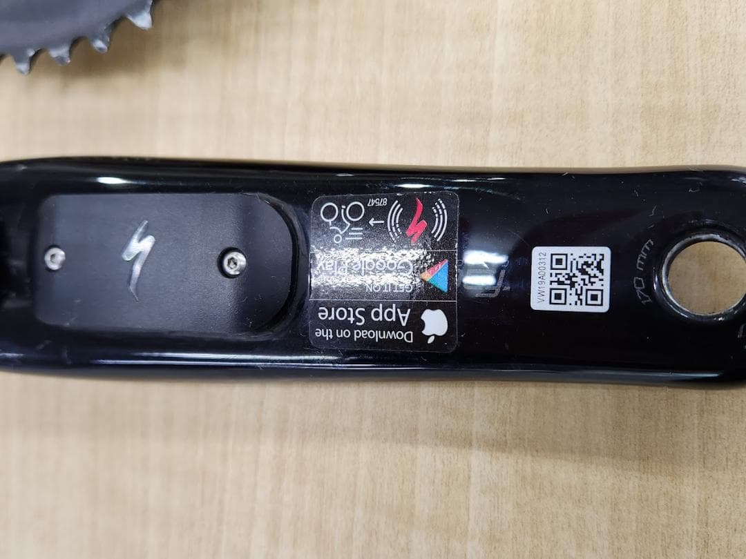 中古スペシャライズド S-works パワーメーター付きクランクセット BB30