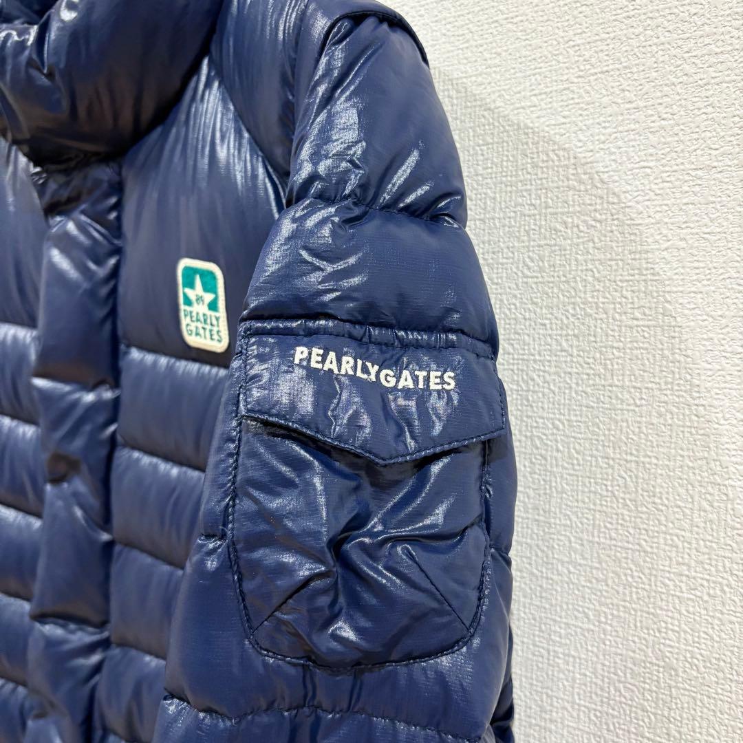 パーリーゲイツ　ダウンジャケット　ブルー　PEARLYGATES 5 2way