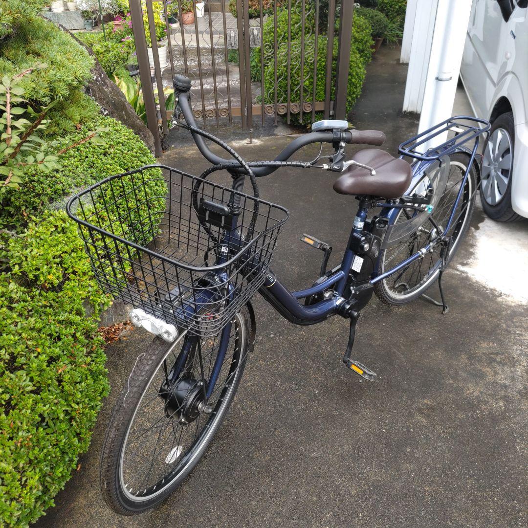 電動アシスト自転車 ネイビー 26インチ