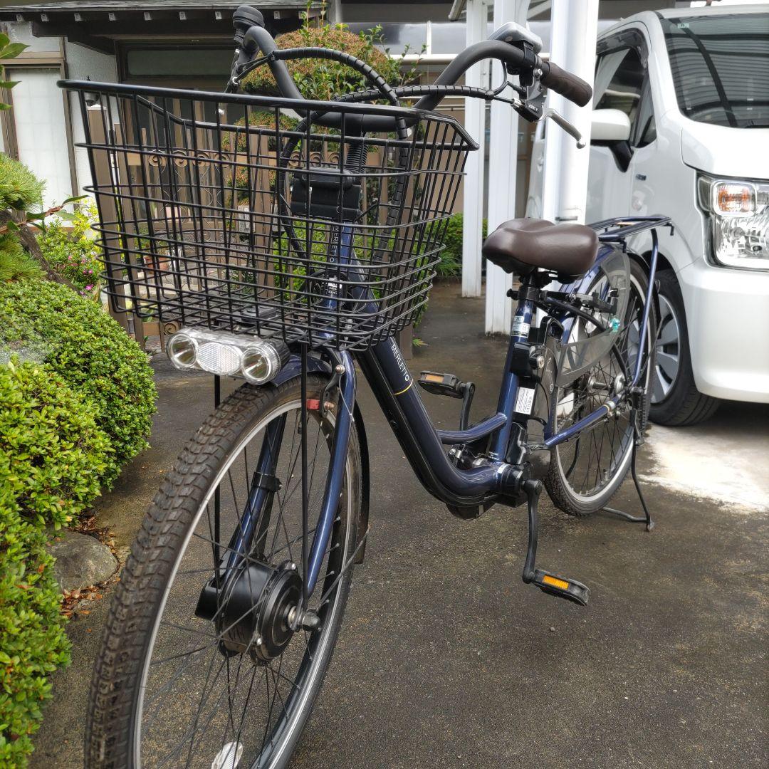 電動アシスト自転車 ネイビー 26インチ