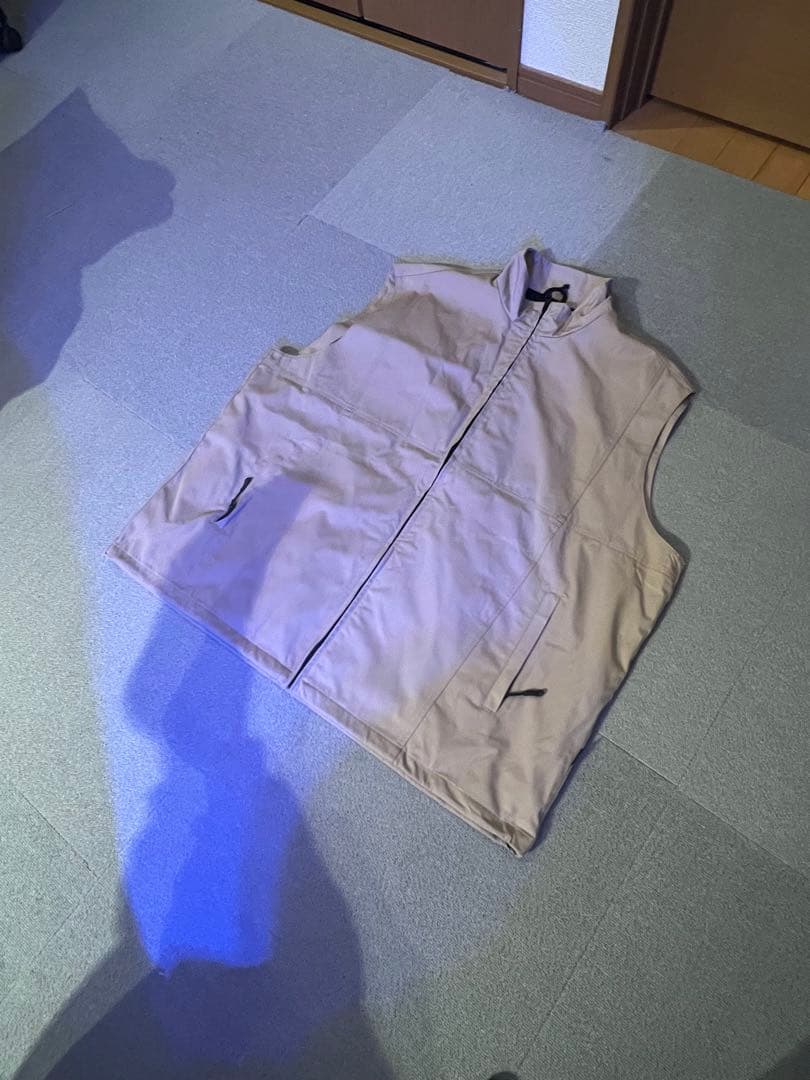 BSRABBIT ノースリーブ ベスト　ベージュ XXL