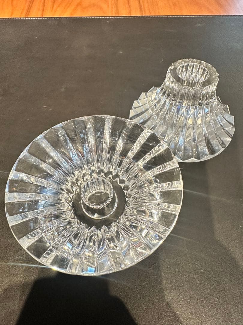 Baccarat バカラ　キャンドルホルダー　又はワインコルクスタンド