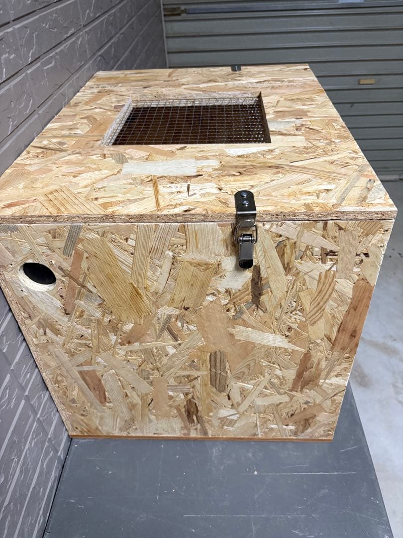 OSB製 飼育ケージ 爬虫類　小動物60×45×45