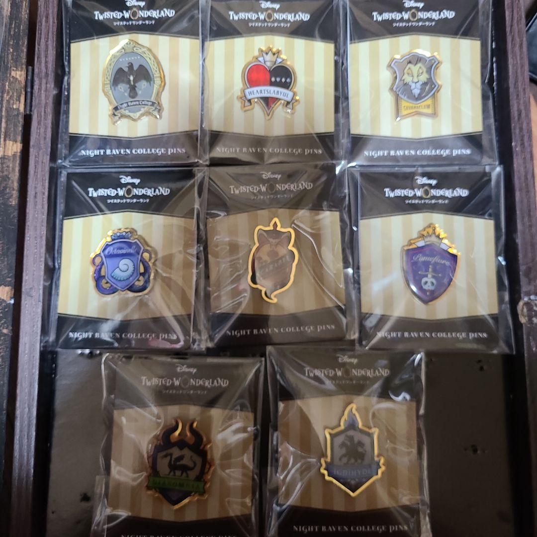 ツイステッドワンダーランド ツイステ コンプリートBOX ピンズ ピンバッジ