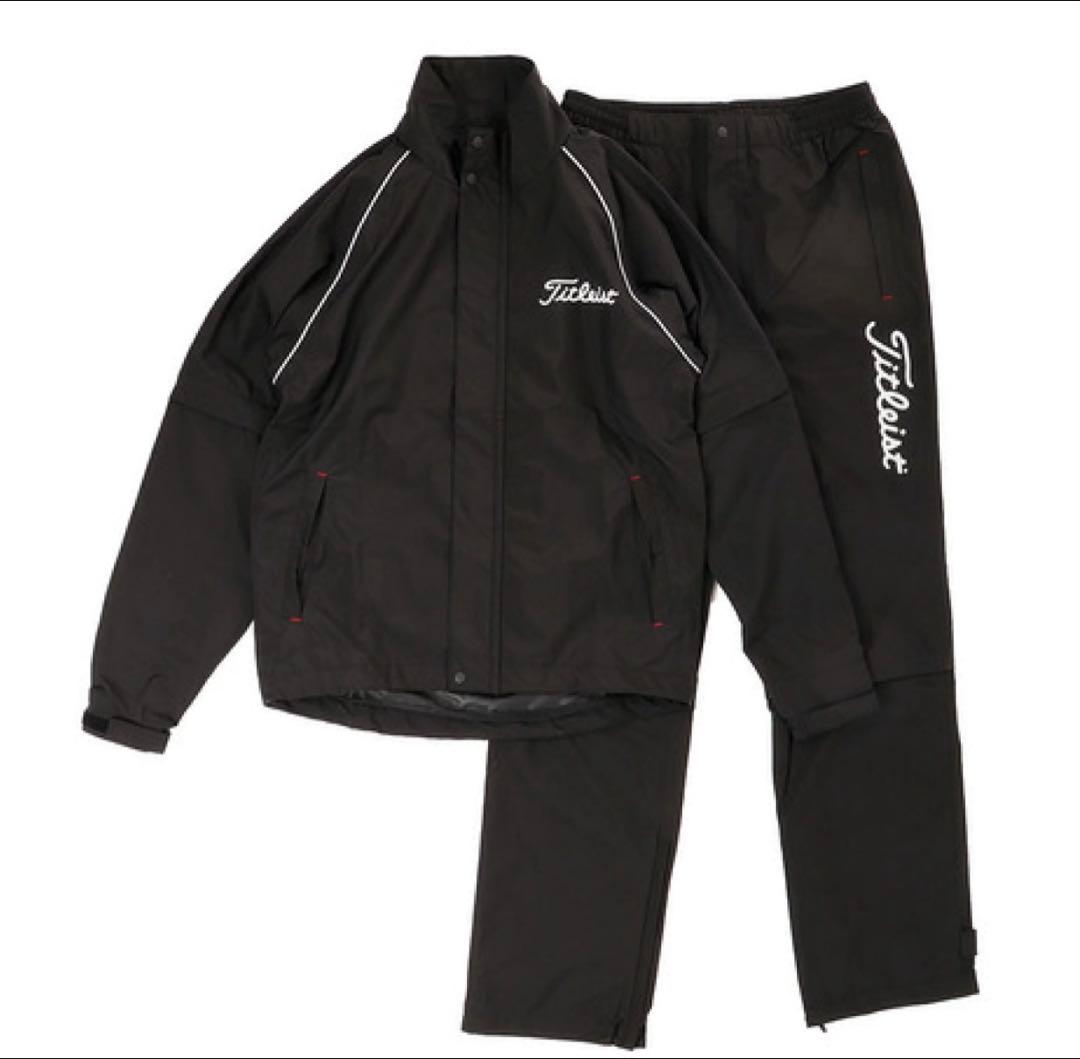 Titleist TSMR1592 メンズレインウェア LL ブラック