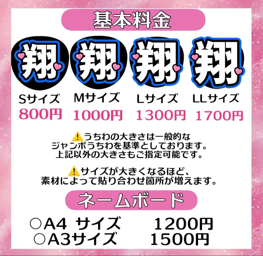 うちわ　文字　オーダー　パネル　ネームボード　ハングル