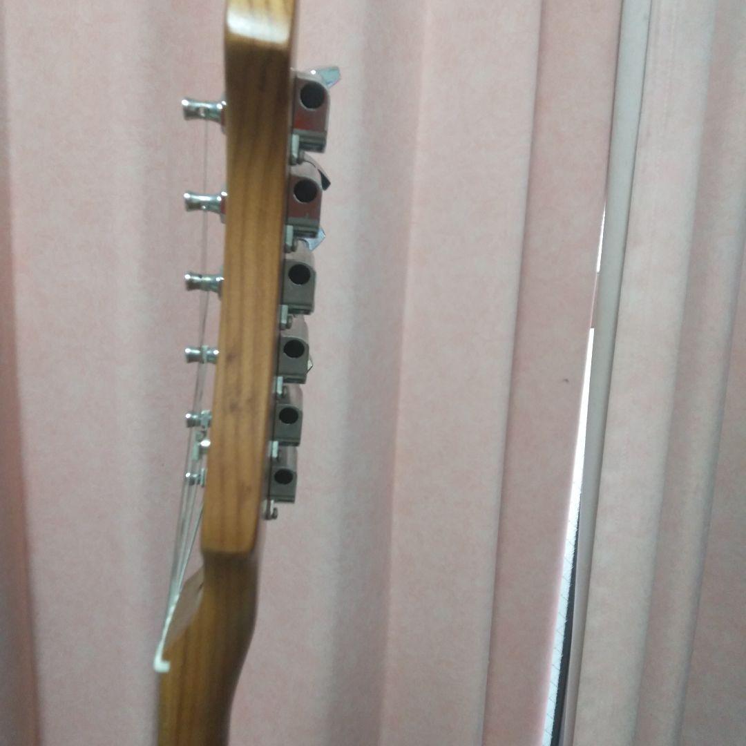 福田Nせん専用　バッカス　BST-1-RSM/M BLK 黒　ストラトキャスター