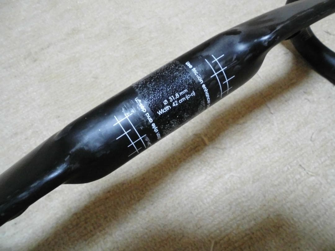 3T aeronova team 　カーボンハンドル 　420mmΦ31.8