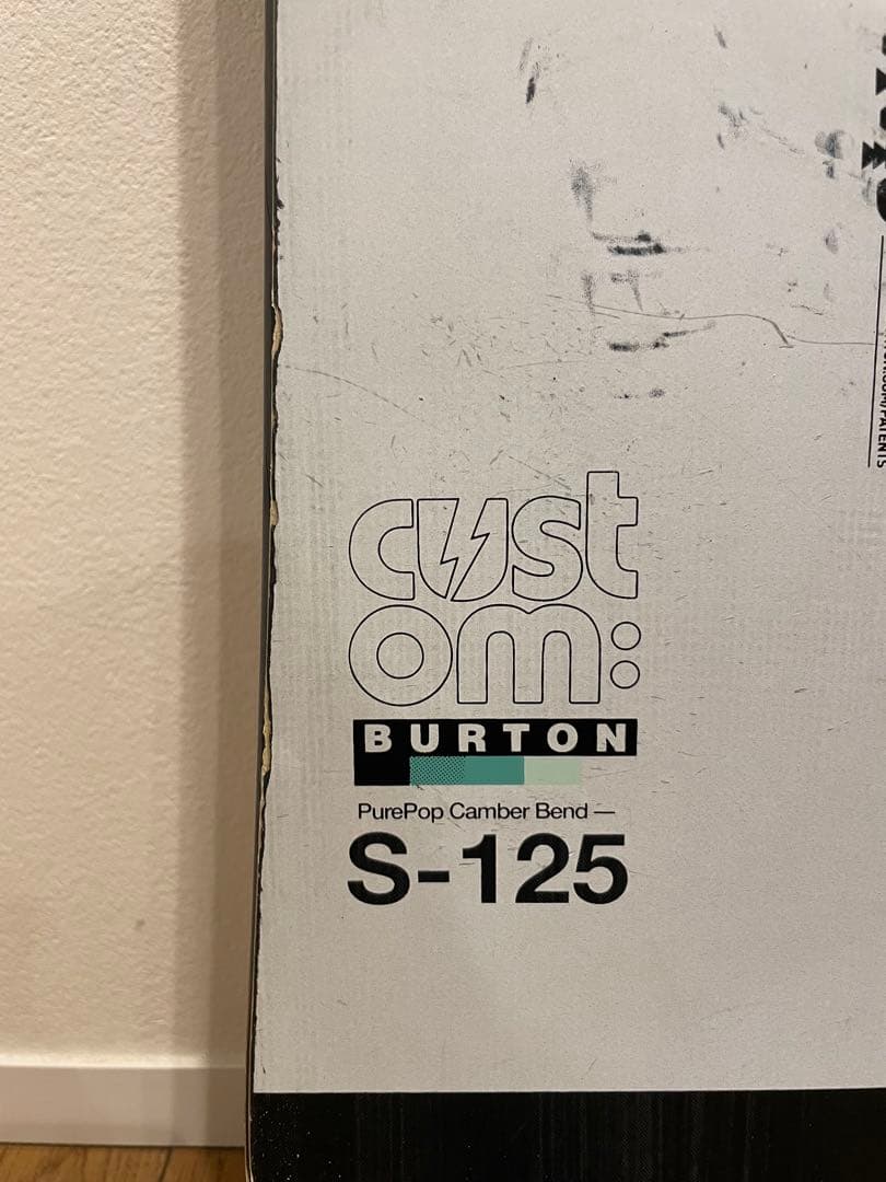 ⭐︎shige　スノーボード3点セットburton custom 125cm