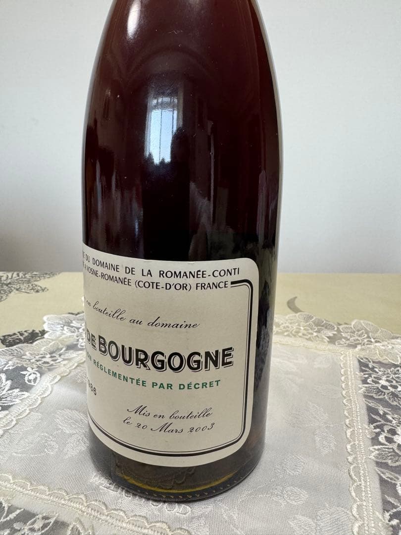 DRCマールドブルゴーニュ1986年　ロマネコンティ