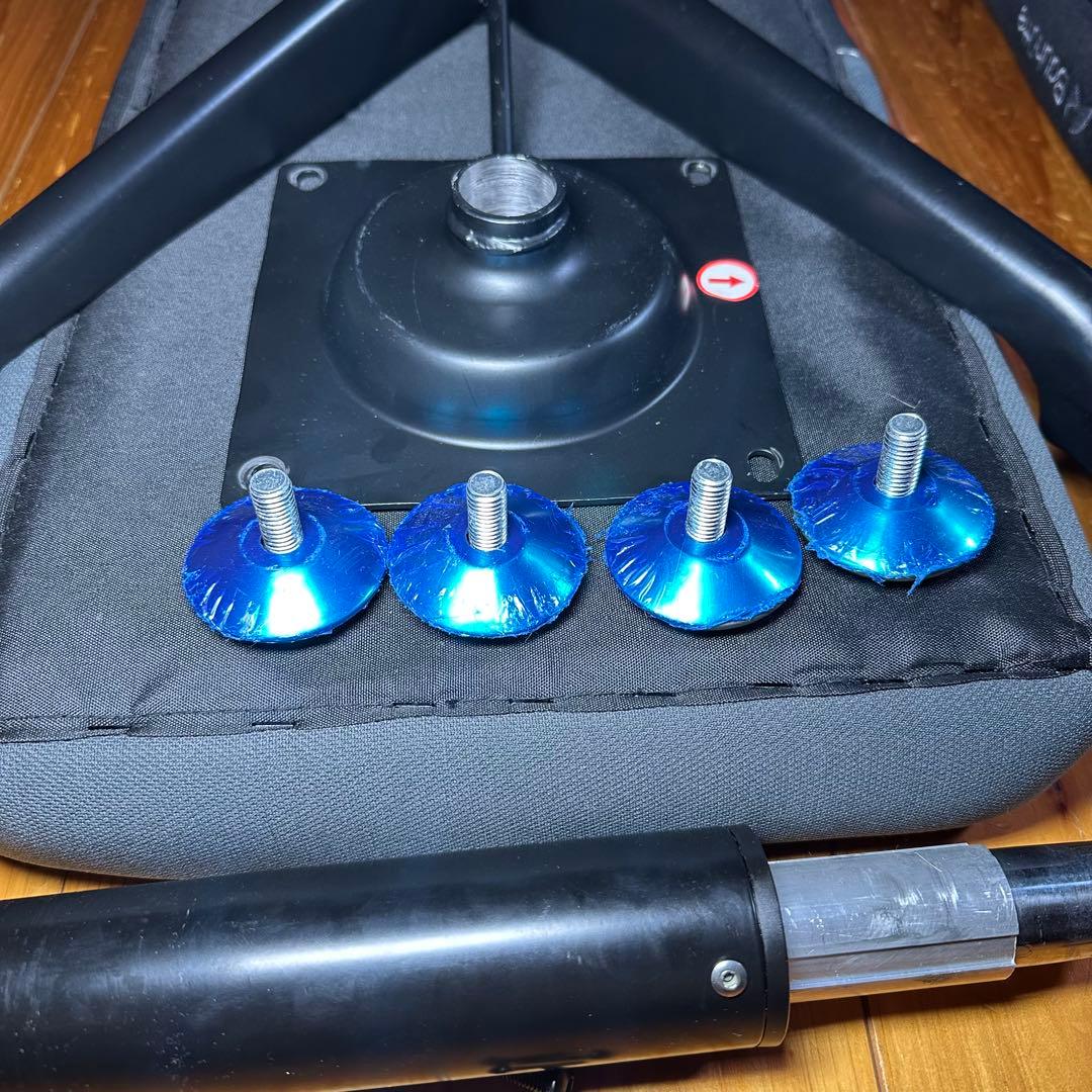 バウヒュッテ　オットマン　ゲーミングチェア　２脚セット