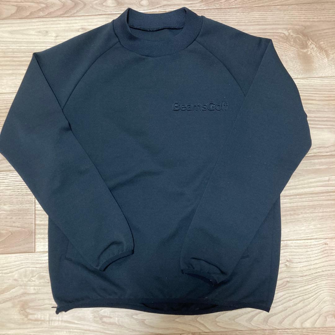 BEAMS GOLF ダンボールニット モックタートルネックプルオーバー S