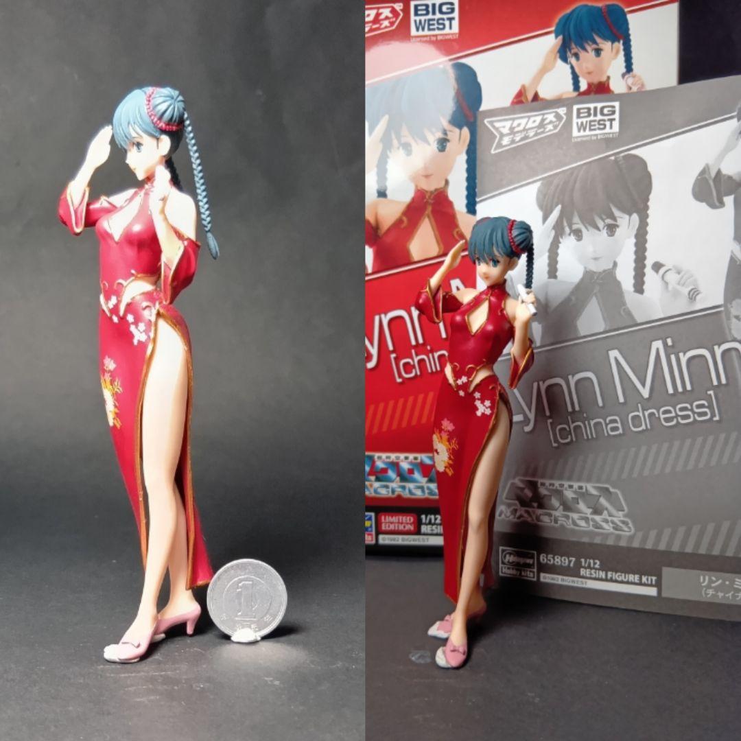ハセガワ 1/12 リン・ミンメイ 塗装完成品