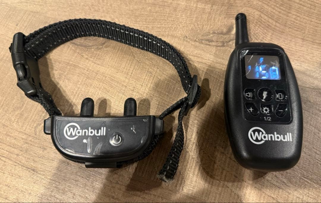 Wanbull ワンブル　しつけ用首輪 ブラック