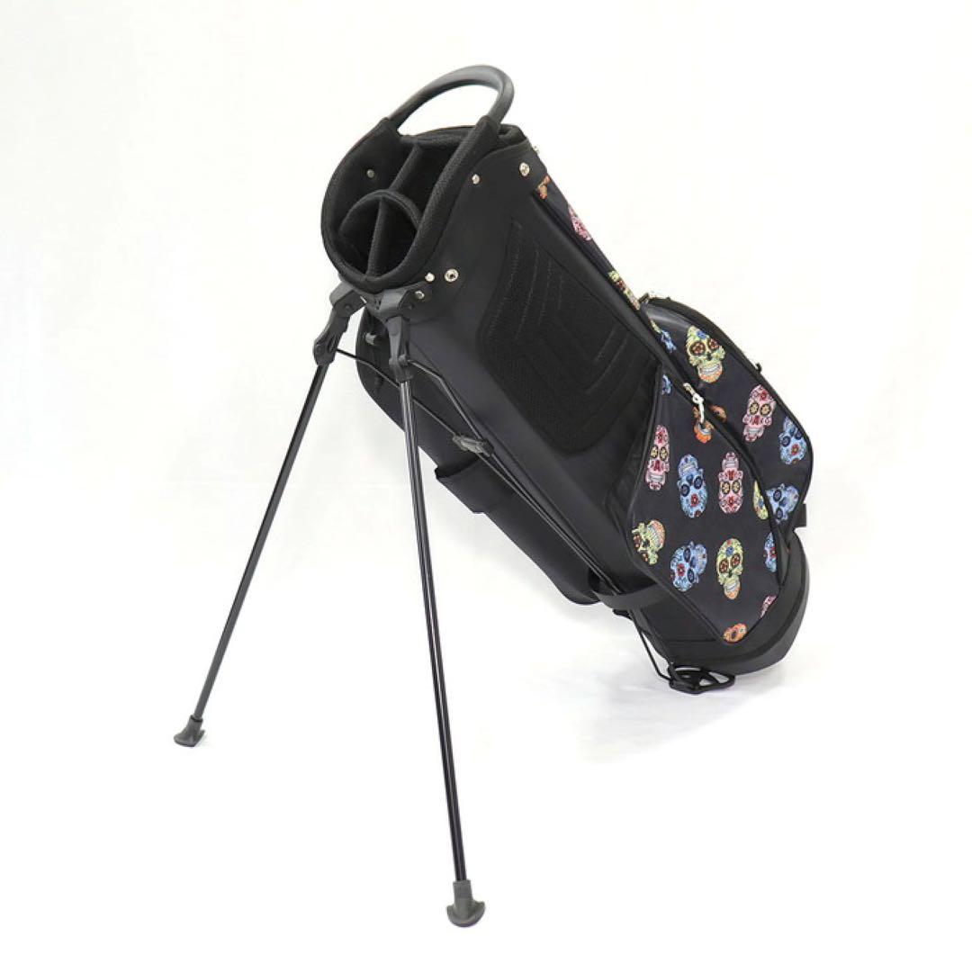 【新品】ラウドマウス キャディバッグ 8.5型 058 シュガースカルズ