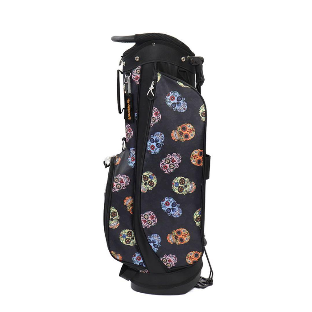 【新品】ラウドマウス キャディバッグ 8.5型 058 シュガースカルズ