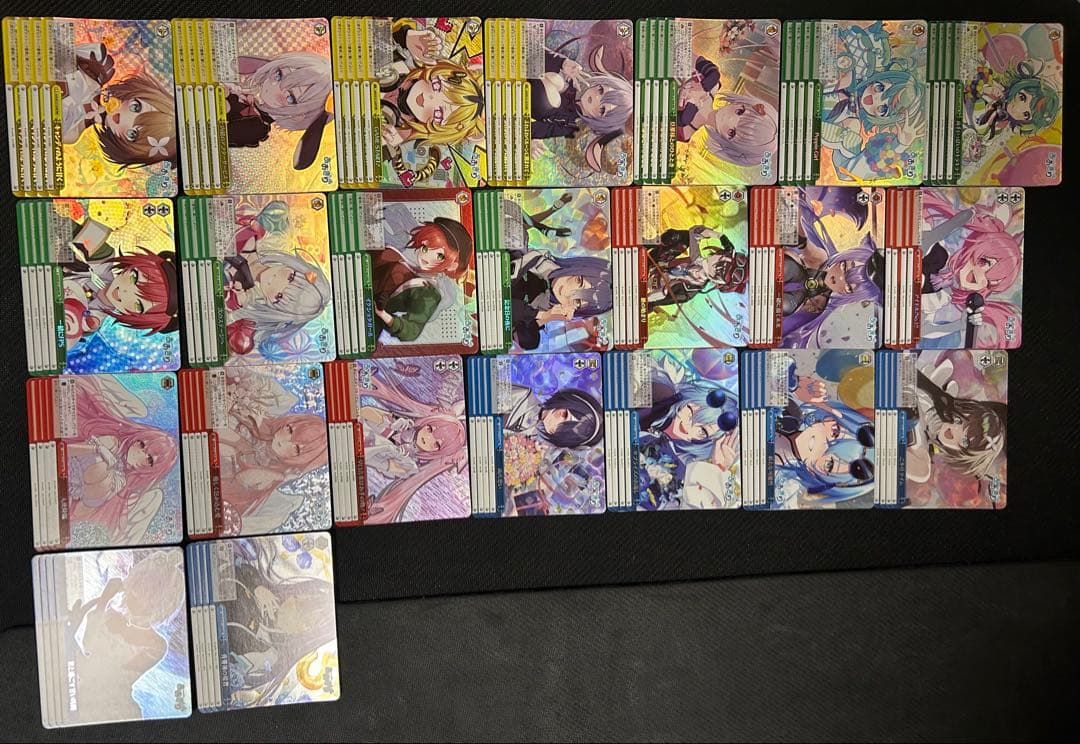 ヴァイスシュヴァルツ あおぎり高校 RRR.SR全カード高レア4コン