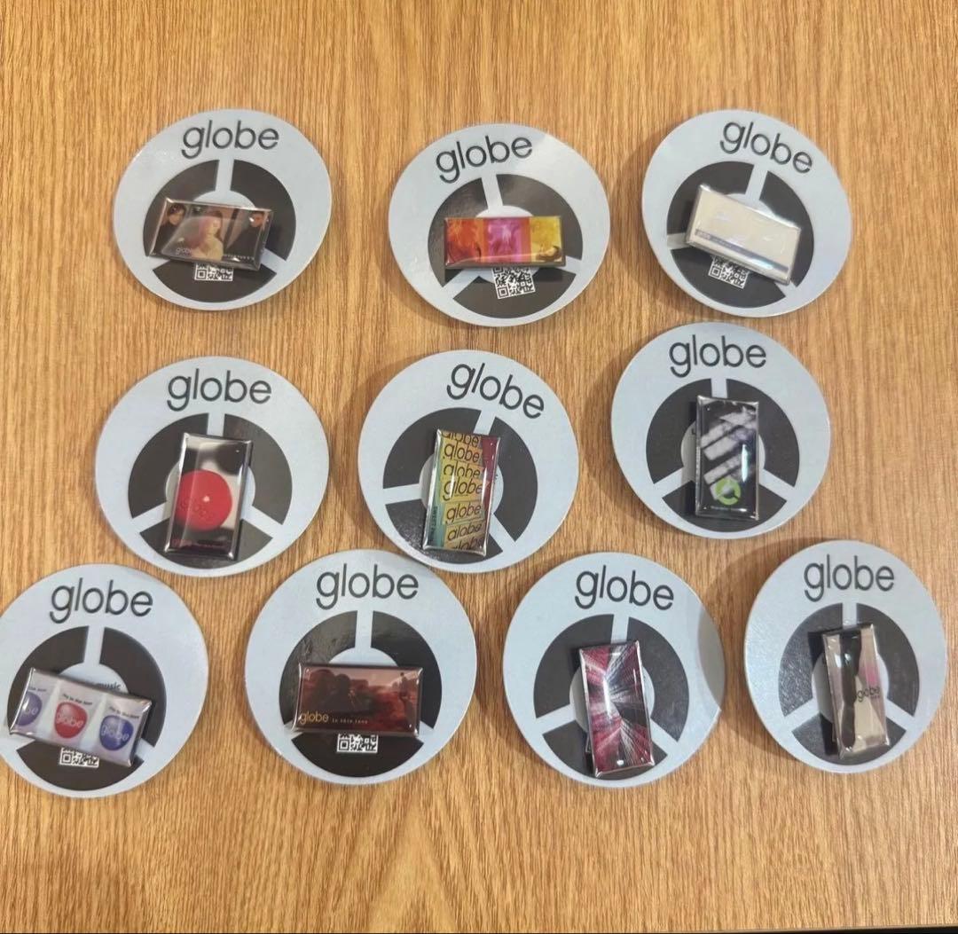 コンプ　globe ピンズカプセル SINGLES COLLECTION