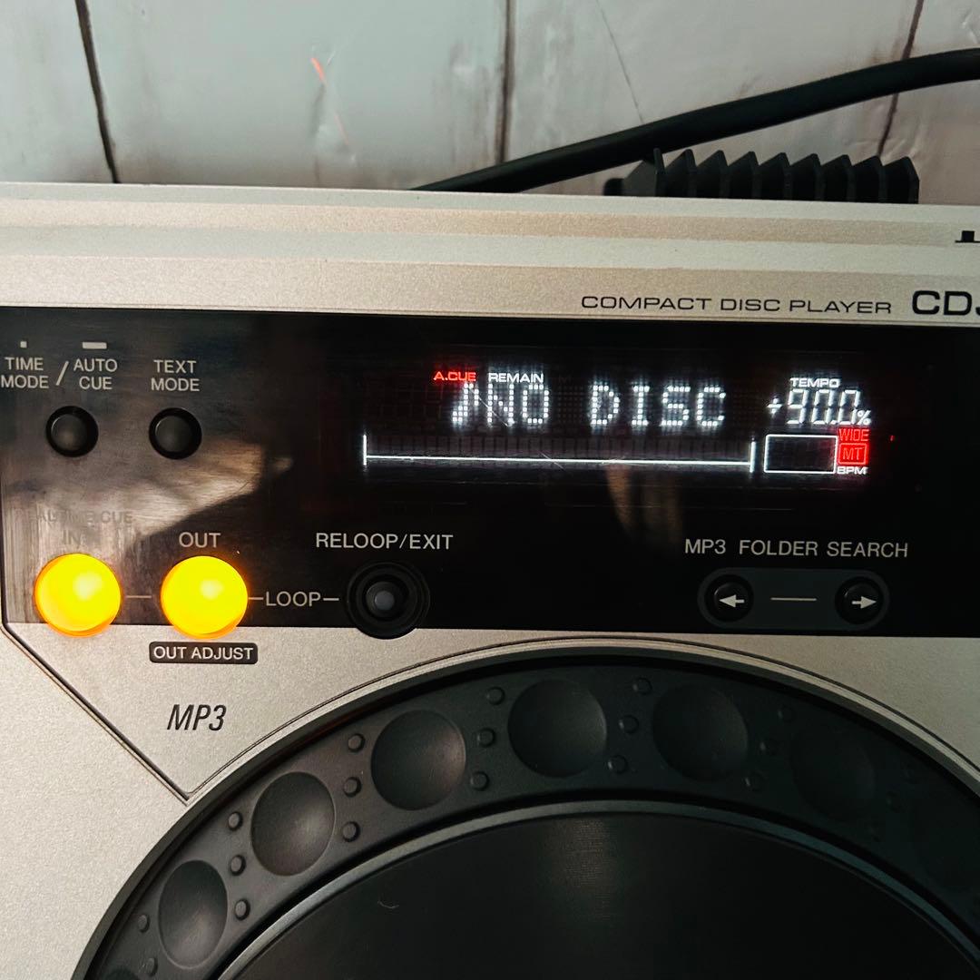 パイオニア　Pioneer CDJ-800MK2 2台セット CDデッキ　説明書