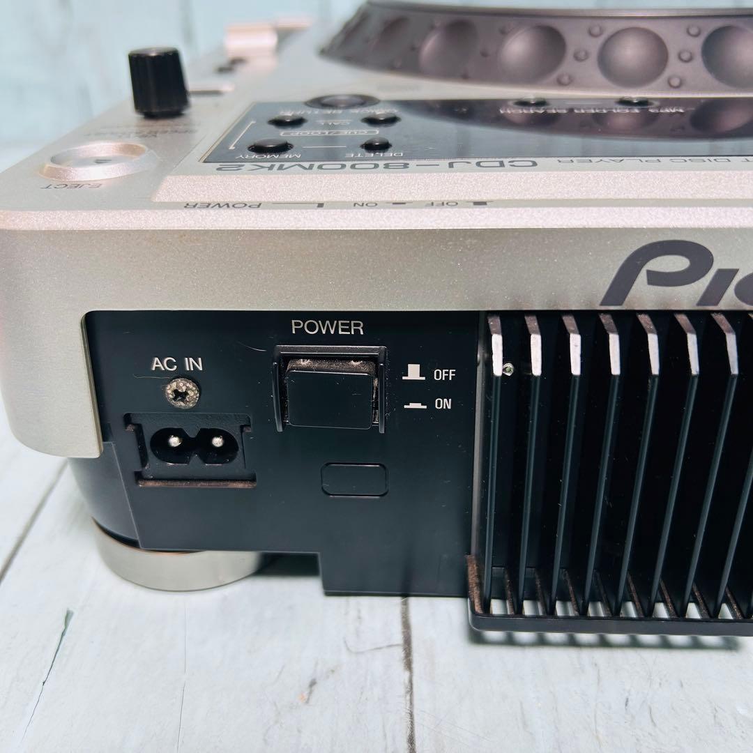 パイオニア　Pioneer CDJ-800MK2 2台セット CDデッキ　説明書