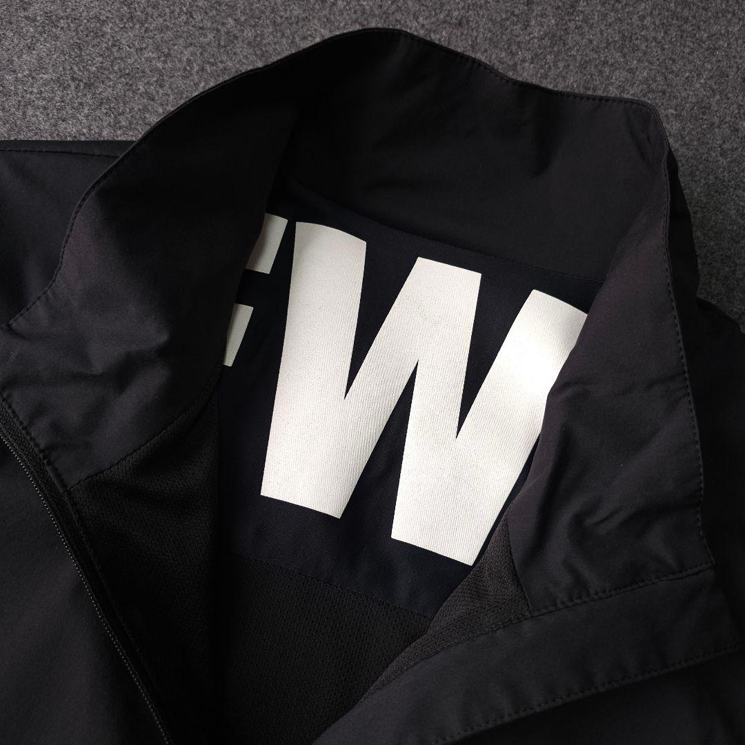 TFW49 背中ロゴネーム 長袖ゴルフブルゾンジャケット 黒 5 メンズ L