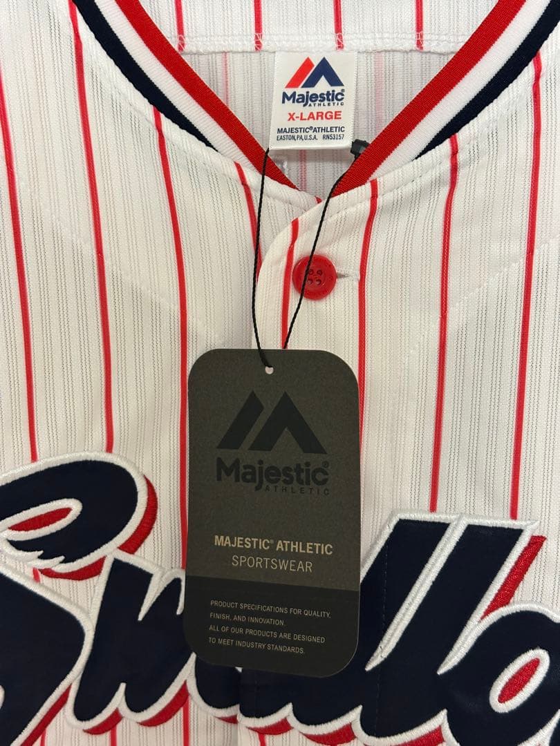 【タグ付き新品】村上宗隆選手　東京ヤクルトスワローズ　レプリカユニフォームXL