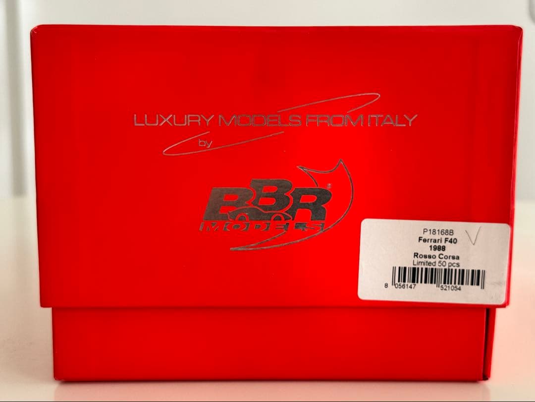 ミニカー BBR 1/18 Ferrari F40 serial 16/50
